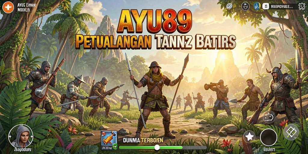 Gameplay AYU89 yang mendebarkan di dunia terbuka.