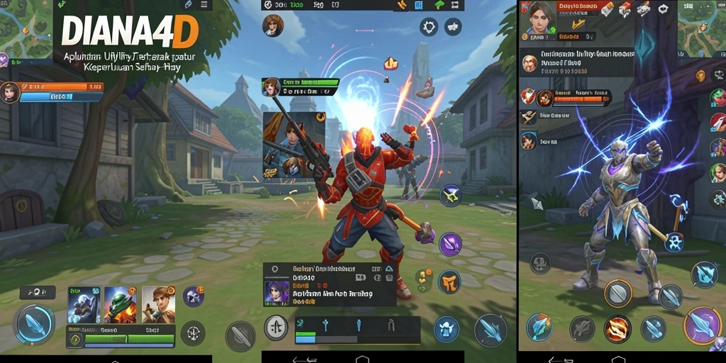 Tampilan antarmuka aplikasi DIANA4D yang user-friendly dan fungsional.