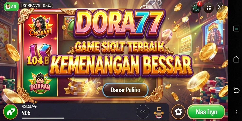 Screenshot gameplay DORA77 menampilkan keseruan permainan Slot.