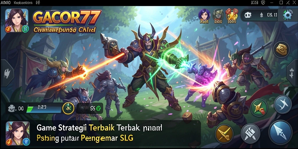 Tampilan gameplay GACOR77 yang menarik dan penuh strategi.
