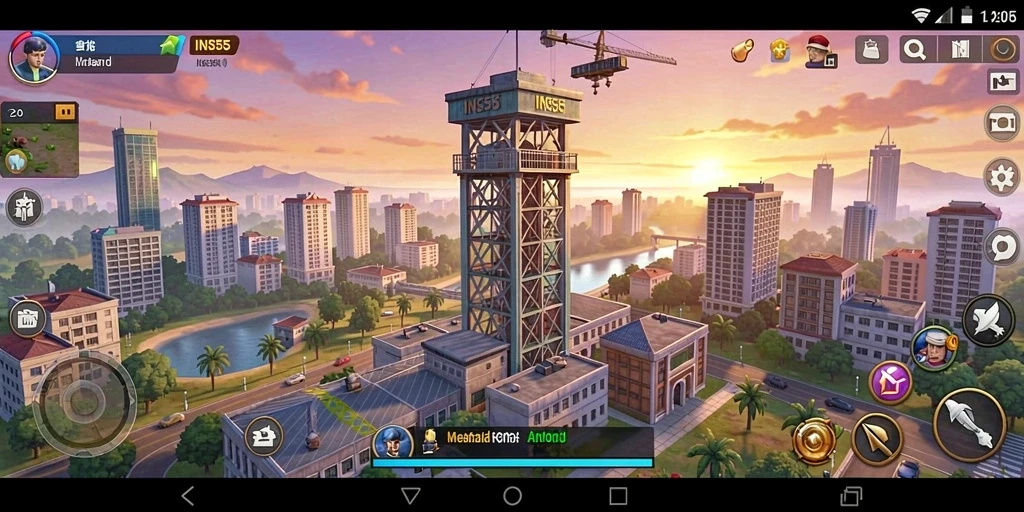 Gameplay seru Tower Defense di INS55 dengan aksi menegangkan.
