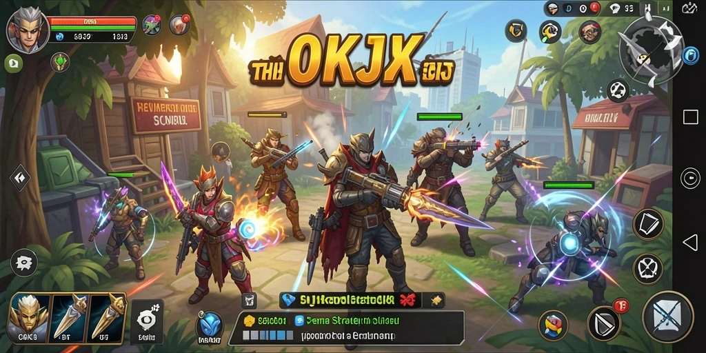 Tampilan menarik dari gameplay OKJK yang penuh strategi.