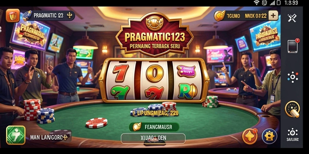 Screenshot gameplay PRAGMATIC123 menunjukkan aksi seru dan antusiasme pemain di kasino.