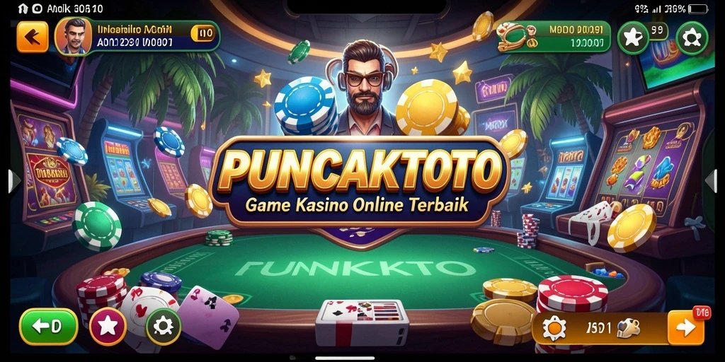 Gameplay Kasino yang mendebarkan di PUNCAKTOTO.