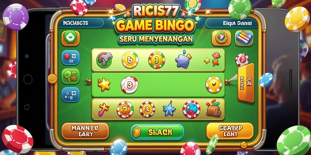 Tampilan gameplay RICIS77 yang menarik saat bermain Bingo.