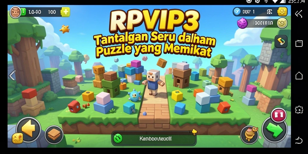 Gameplay RPVIP3 yang menantang dan menarik dalam Puzzle.