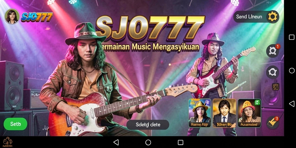 Screenshot utama SJO777 menampilkan gameplay interaktif dan menarik.