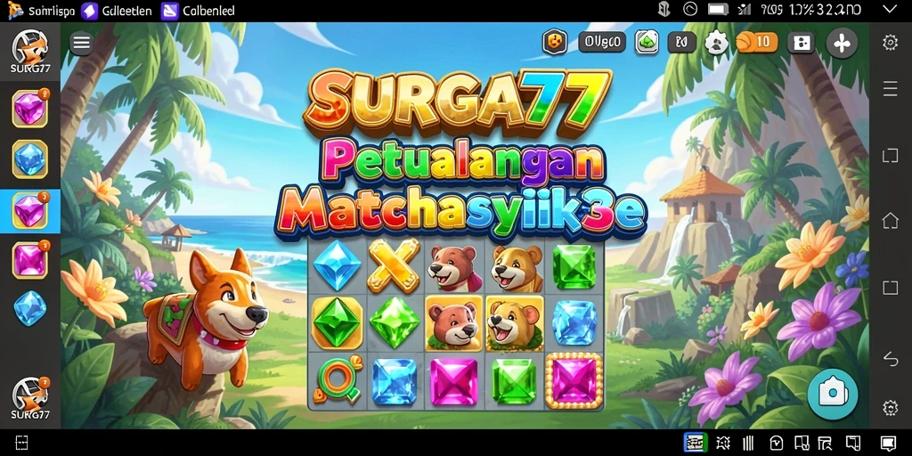 Tampilan gameplay <strong>SURGA77</strong> yang menarik dan menantang.