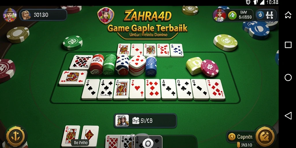 Tampilan gameplay seru dan interaktif dari ZAHRA4D.